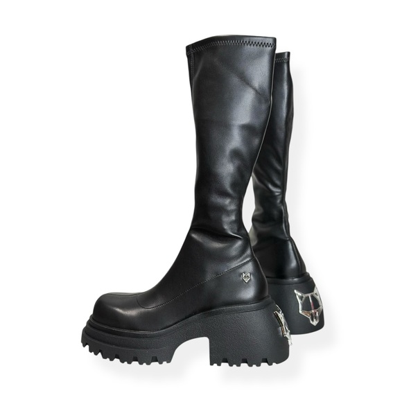 NEW NAKEDWOLFE Scar Stretch Boots, Black, EU38/US8 - Picture 9 of 16